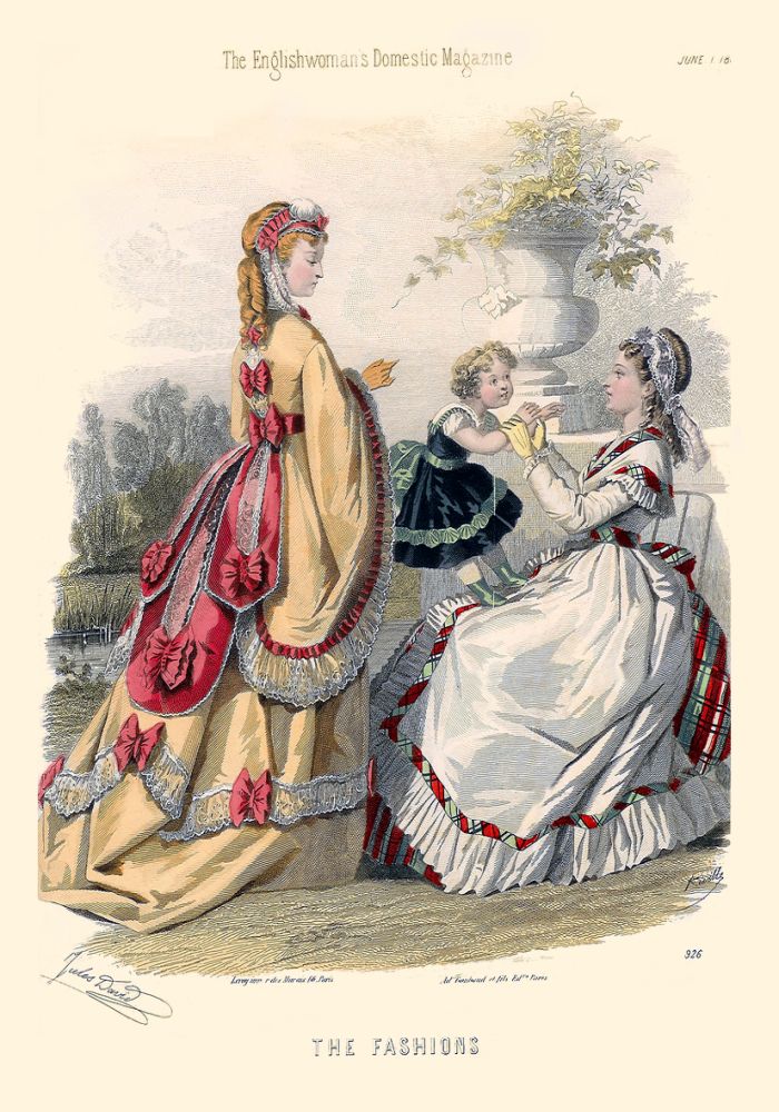 1869 mustard sleeve the englishwomans domestic magazine