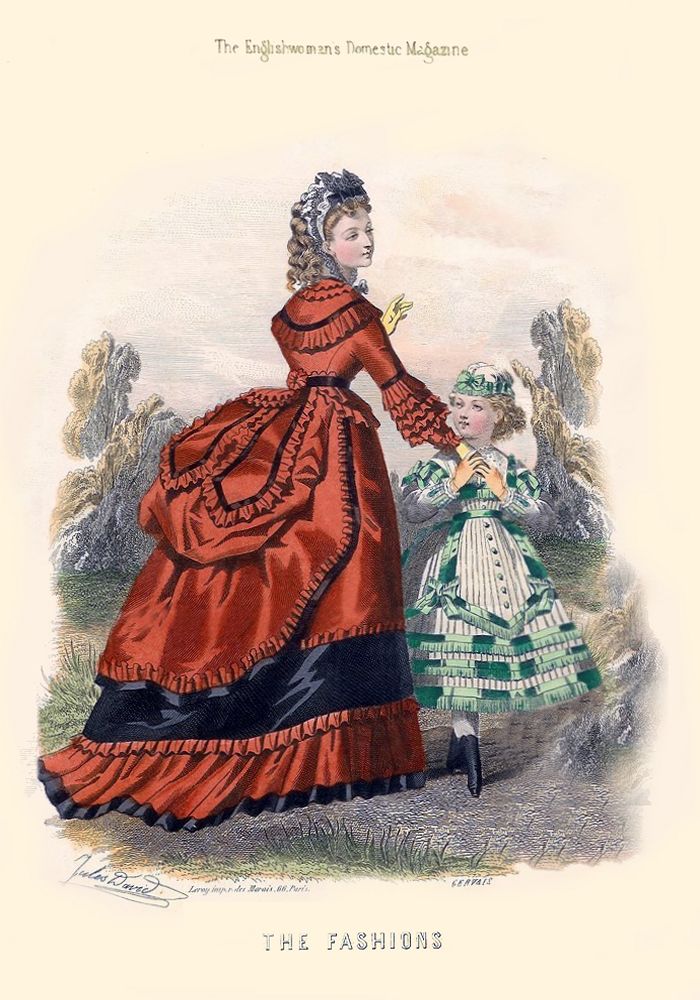 1869 lind polonaise fashion plate