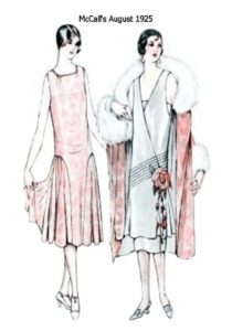 Style and wrap glamour with McCall's Patterns - August 1925 fashion history image