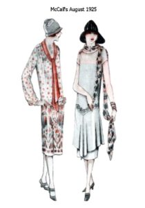 1925 mccalls fashion history image border dresses