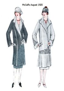 1925 mccalls fashion history image wrap coats