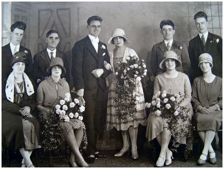 1926 bara barthechic wedding