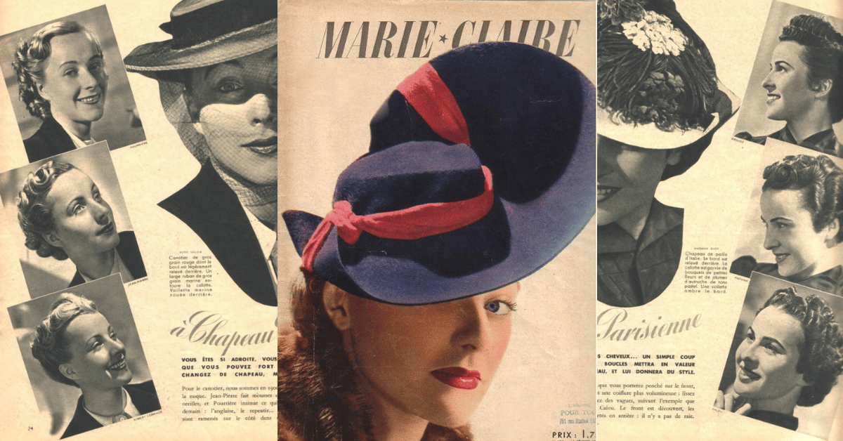 Marie Claire Old Magazine French No 39 - 1937