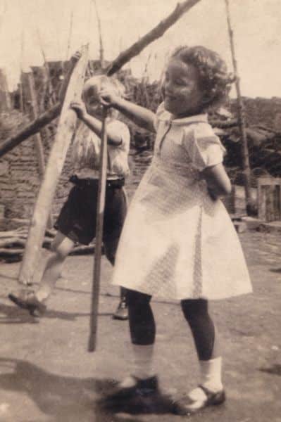 1945 kid photograph