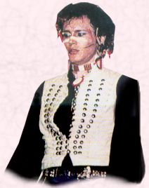 Adam Ant in 1980s New Romantic fashion