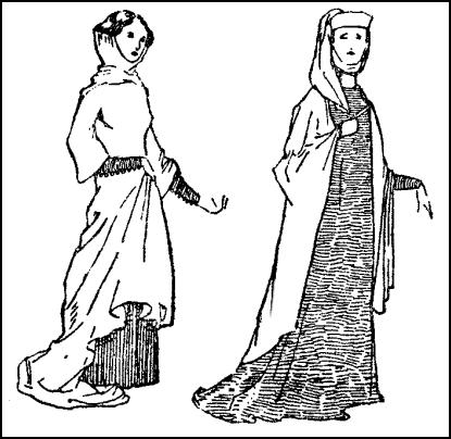 Early 14Th Century Ladies Robes