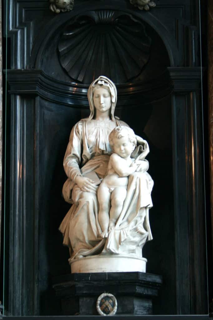 Madonna and Child Sculpture bruges