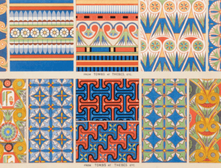 egyptian ornement pattern