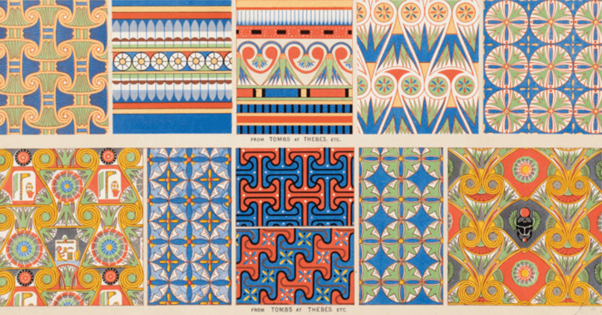 egyptian art patterns