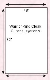 warrior cloak