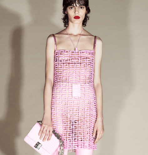 Givenchy sweet pink color trends AW 2021