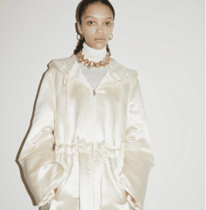 Jil Sander natural white aw 2021 fashion color trends
