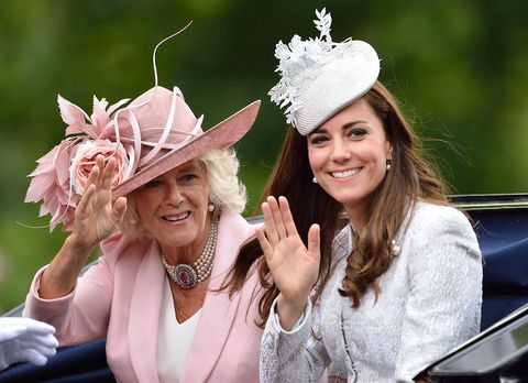 camilla duchess of cornwall and catherine in royal hats