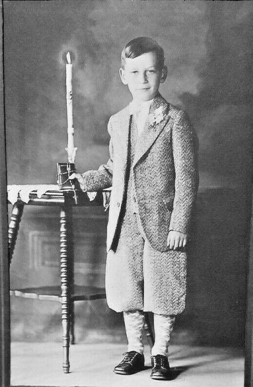 child in plus four 1930s fashion