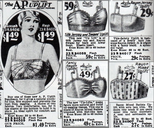 1920s bra fashion history