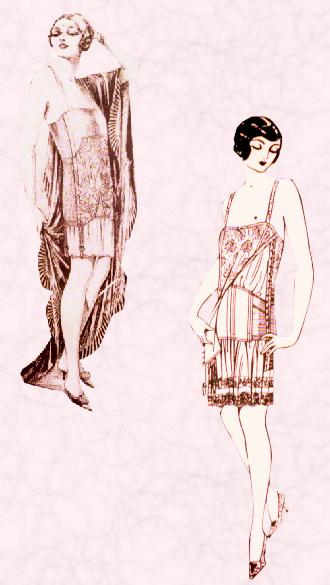 1920s modern underwear