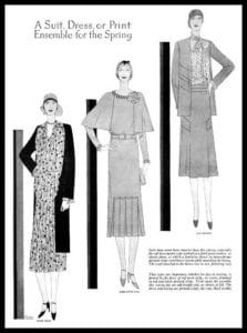 1930 good housekeeping magazine pg6 fashion history