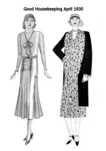 april 1930 good housekeeping hands fashion history