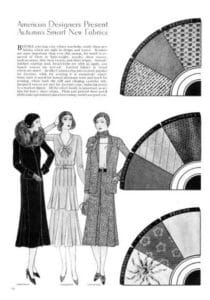 oct 1930 good housekeeping magazine autumn fabrics