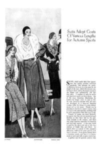 oct1930 good housekeeping magazine coat fashion history