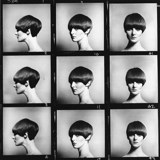 The five point hairstyle that says 1960s