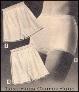 Undergarments History, Women's Pants, Drawers Underwear, Briefs, and Knickers  Fashion