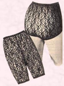 1980 Women's Playtex lace panties underwear bra kitten vintage ad 