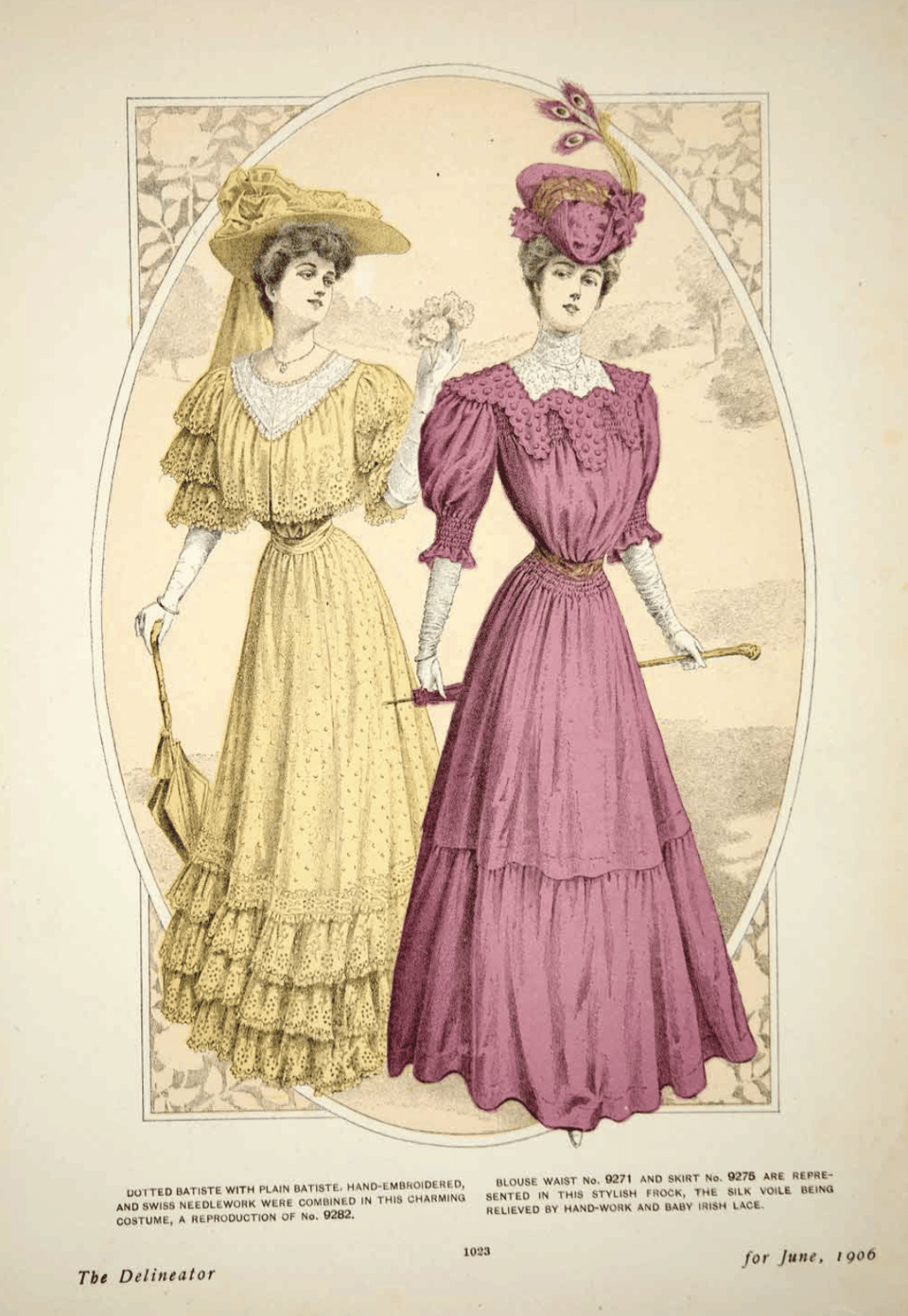 La Belle Epoque 1890-1914 Fashion History. Edwardian Fashion