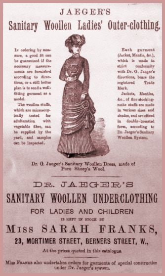 Rational Dress Reform Underwear for Women 1880s 1890s 1888 1890