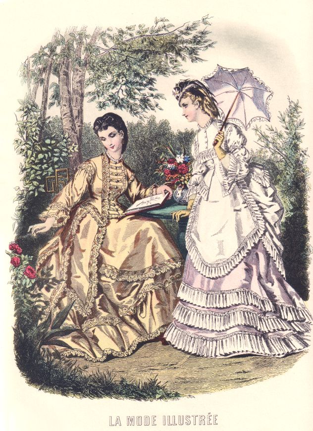 La Mode Illustree - Victorian Fashion Plates