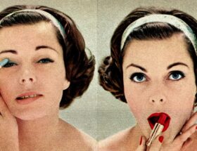 1950s makeup