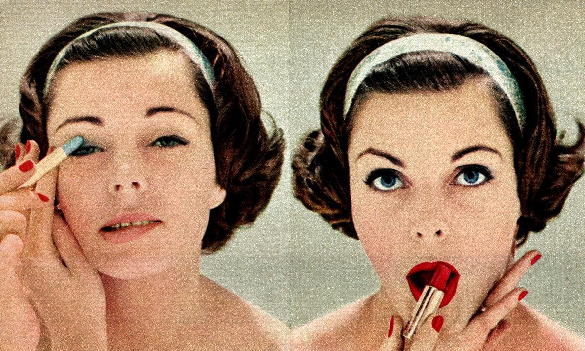 1950s makeup