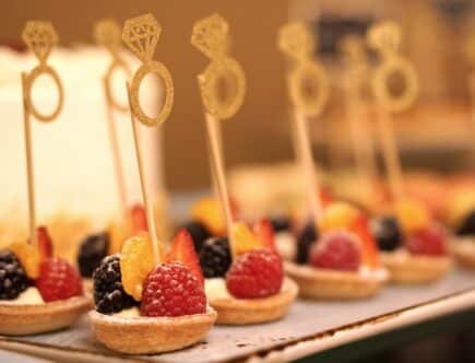 wedding snacks