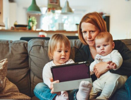 busy mom