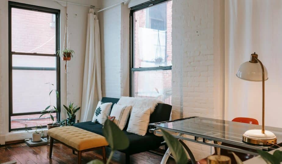 cozy living room elements