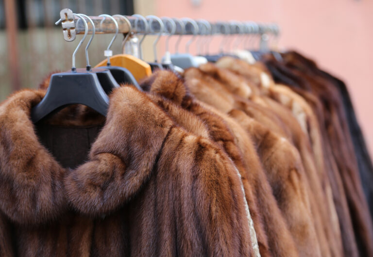 how to clean a full-length fur coat