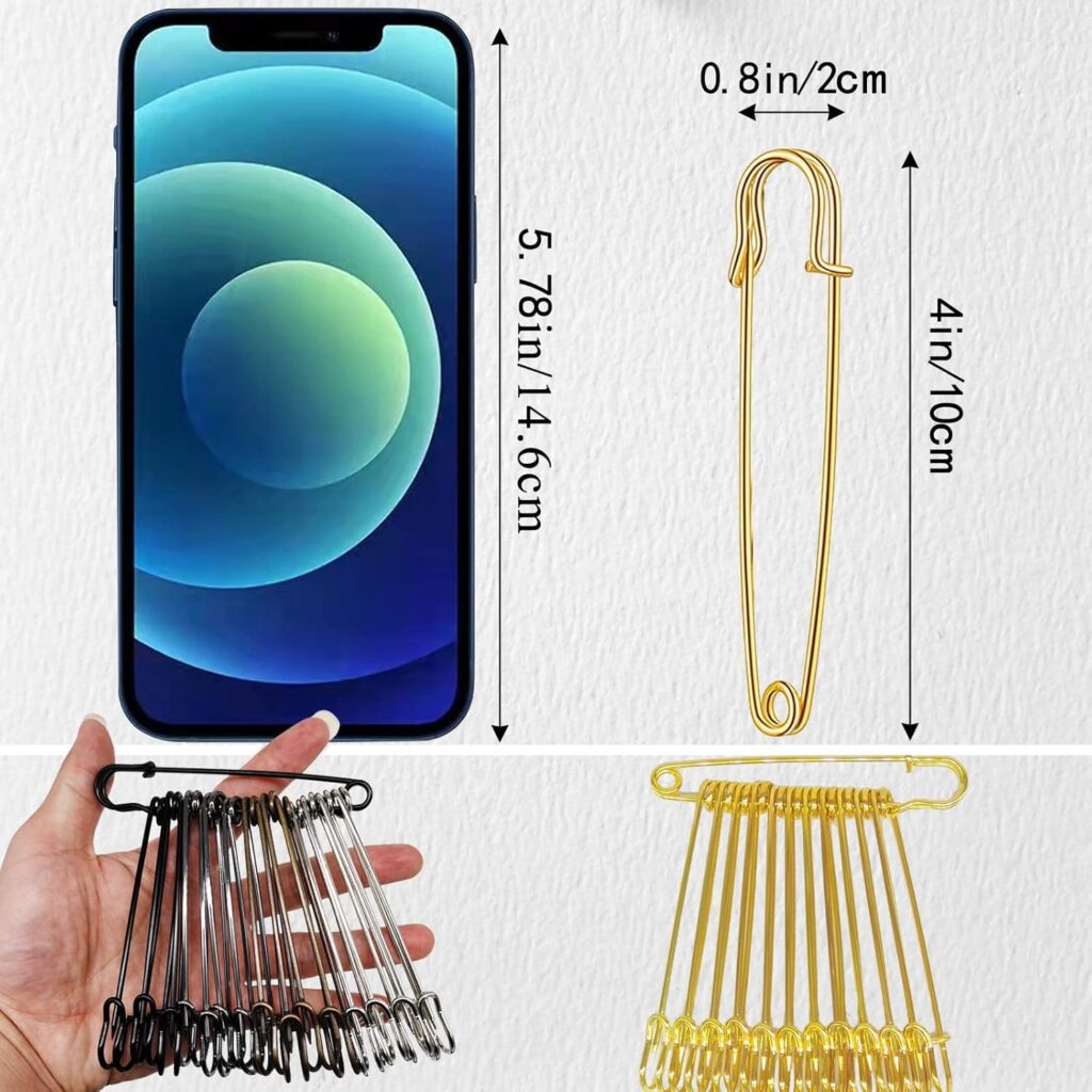 $6 fox hunting gold brooch